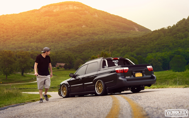 Illustration for article titled My Stanced And Bagged 2005 Subaru Baja Is Almost As Awesome As A 2016 WRX STI